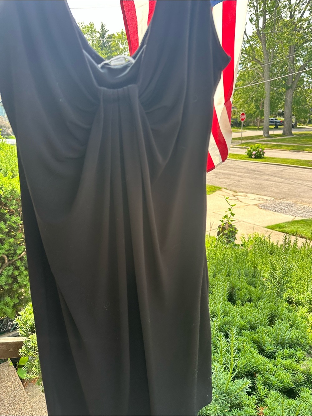 New York & Company Black Pullover dress